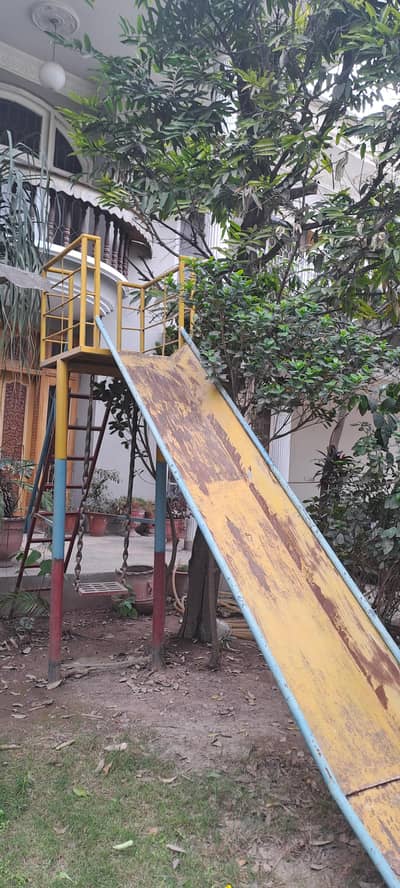 outdoor slide