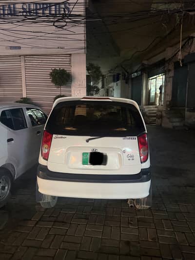 Hyundai Santro 2005 – White | Excellent Condition | No Work Required