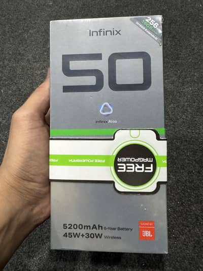 Infinix note 50 box pack