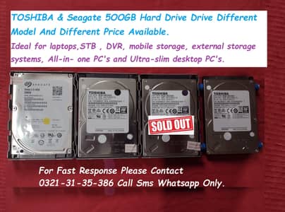 hard drive 500gb for laptops dvr computer