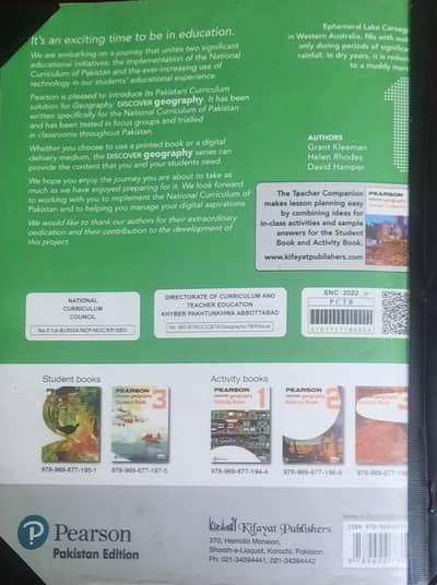 pearson discover geography student book 1
