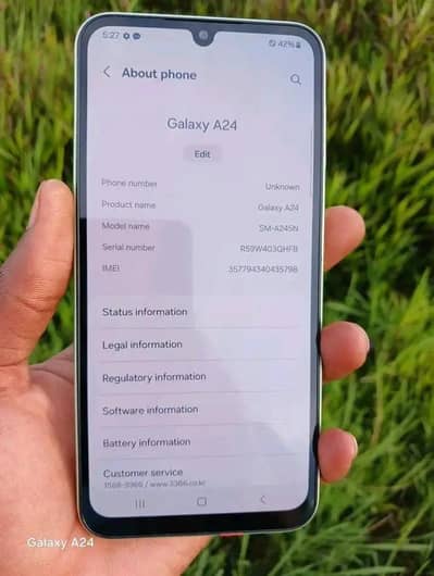 Galaxy A24 panel change loud speaker mai bass hoo 0.5 camera kharab
