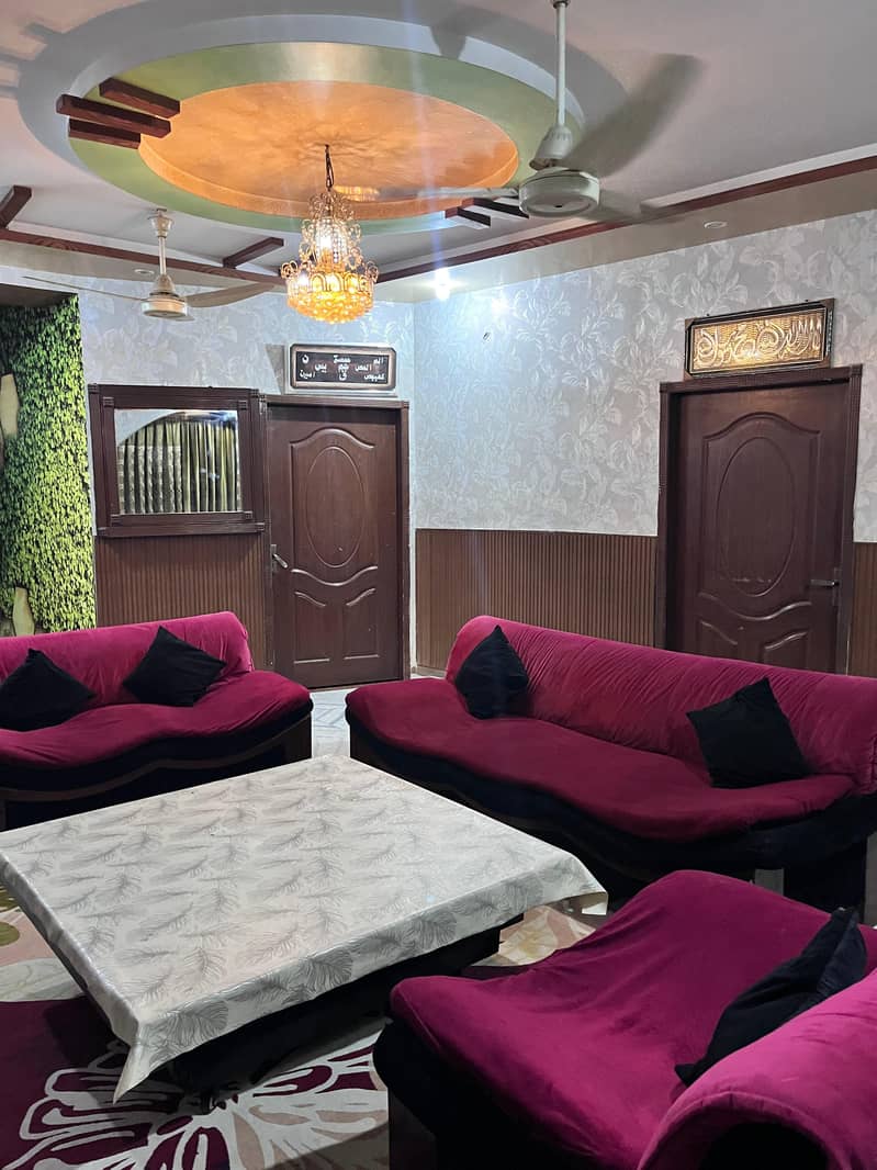 a sofa set with table 1