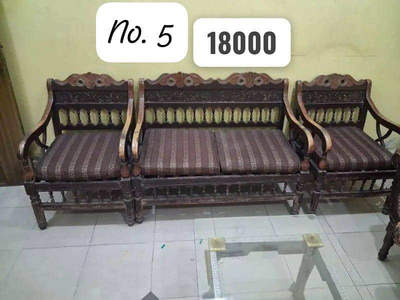 Chinyuti Sofas | Dewaans | 3 seater sofas + tables in bulk quantity 5