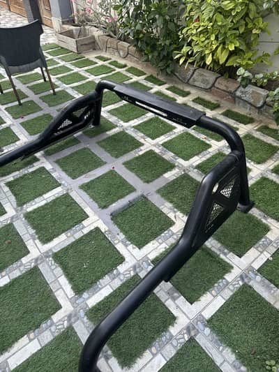 Toyota Vigo accessories: roll bar, headlight cover, front grill