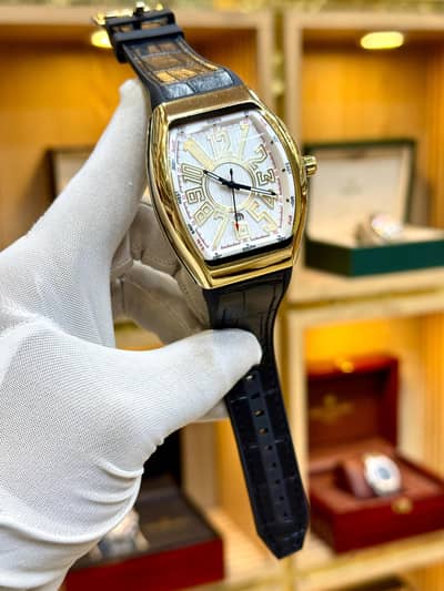 FM Classic Tonneau Luxury Timepiece