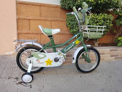 baby barbie cycle (Size 14) Fix price 12k (Music sound install)