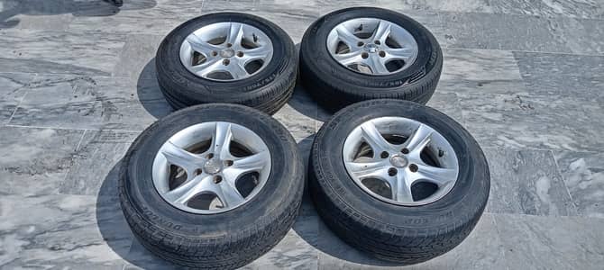 Used Rims and Tyres for sale in Islamabad.
