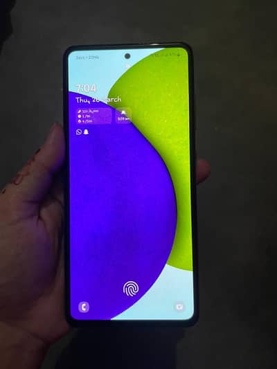 Samsung a52 8/128 Official PTA Approved