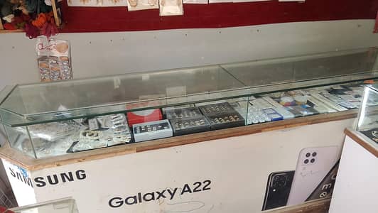 8 ft counter 12mm Glass.