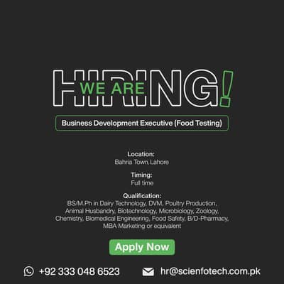 Business Development Executive-Sales