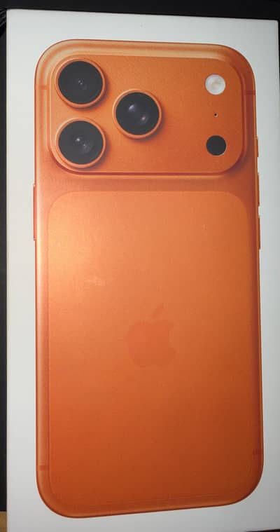 Iphone 17 pro, cosmic orange, 256gb