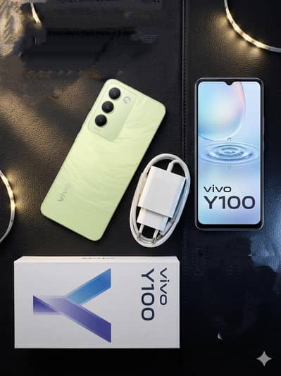 Vivo Y100 8GB/128GB - Breeze Green - 10/10 Condition - Full Box
