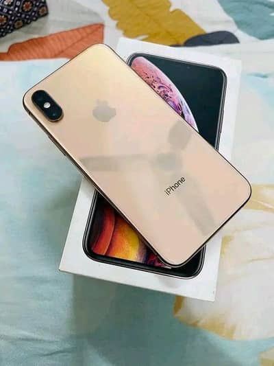 03237004371 Apple iPhone Xs 256GB Royal Gold water pack 10/10 no fault
