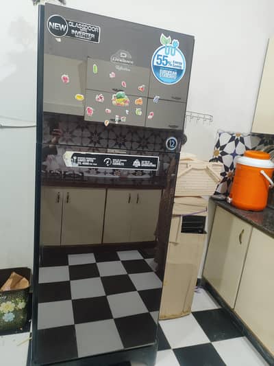 Urgent sale / Dawlance Glassdoor inverter /Large size