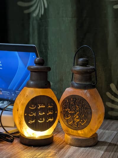lalten shape salt lamp