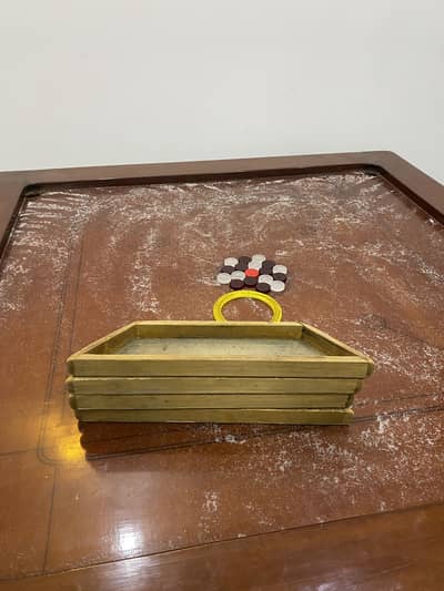 Full sized carrom board