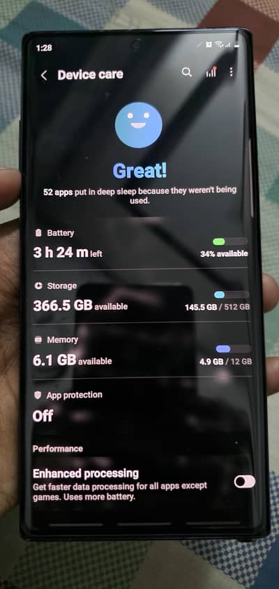 SAMSUNG GALAXY NOTE 10 PLUS 5G.