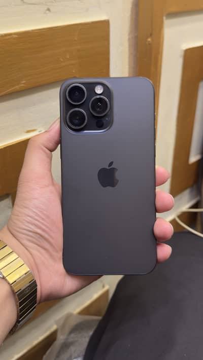 iPhone 15 Pro Max 256gb JV Face id Off Disply Change 10/10 Condition