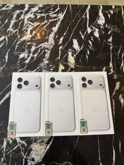 Iphone 17 Pro Max 256gb Pta Approved Boxpack