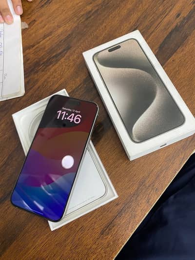 15pro max 256gb Dual physical sim