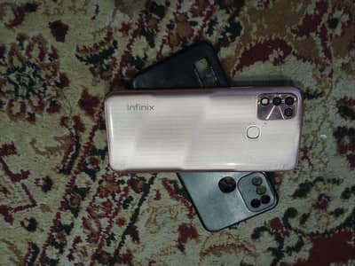 Infinix hot 11 play 4 64 only phone I'd card ki copy