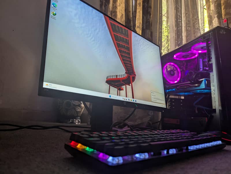 Gaming computer with full setup 5