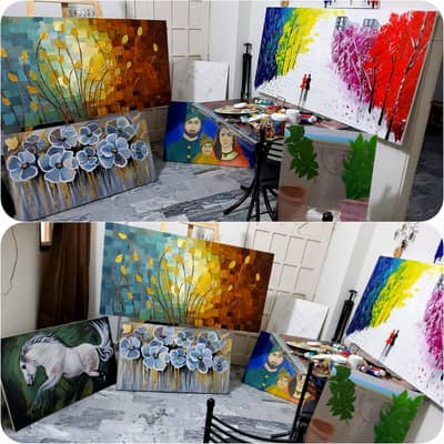 Abstract Painting Handmade Painting 03433606964