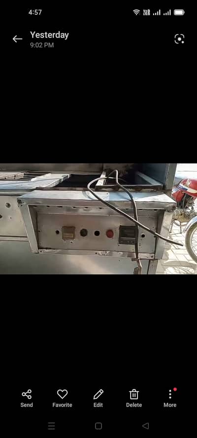 Burger counter+ for fried,