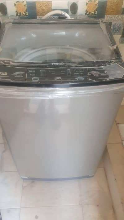 Haier washing machine front load