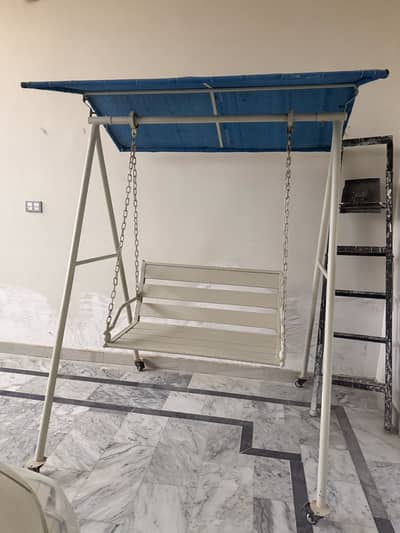 Movable Outdoor Swing for Terrace/Lawn - Excellent Condition