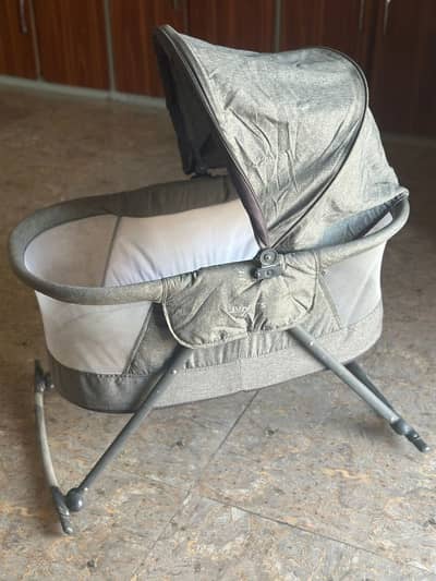 Juniors brand baby bassinet cradle