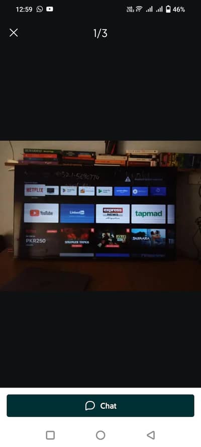 Haier 43 inch android LED penal fault with oregnal remot