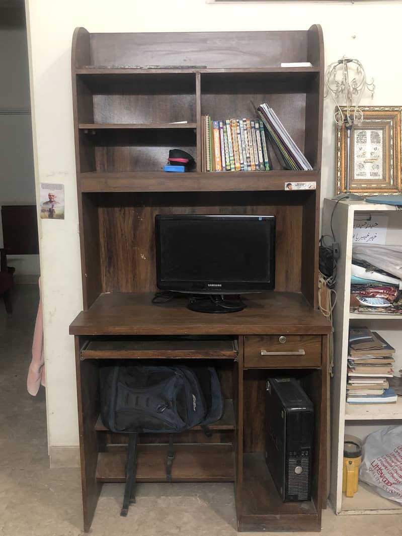 Study Table Rack with built in light 1