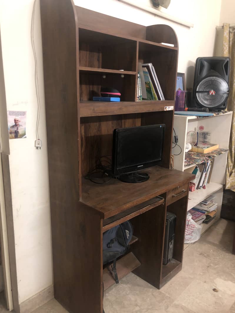 Study Table Rack with built in light 2