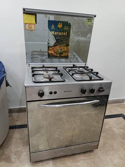 Natural cooking range