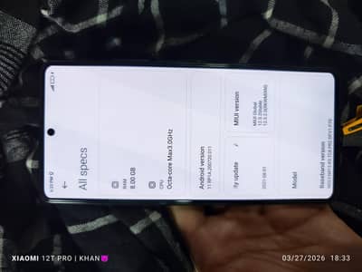 Xiaomi 11t 8gb 256gb dual sim exchange possible price fix