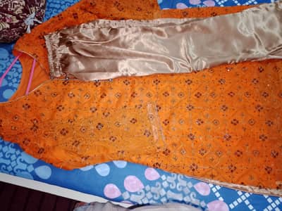 formal dress for mehndi /maiyon