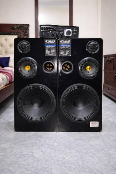 Yamaha 10 inch 2 buffers with original applifier