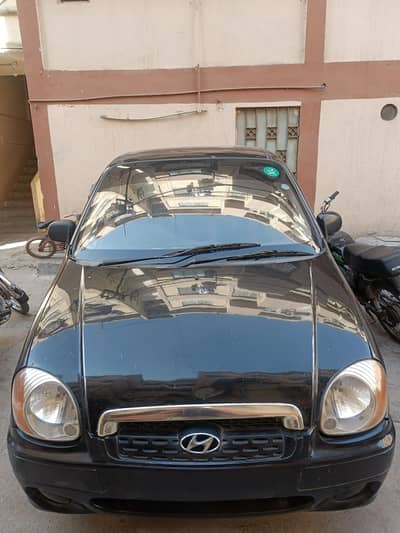Hyundai Santro EFi 2003 Black Genuine Condition