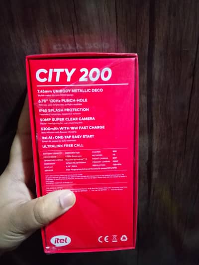Itel City 200