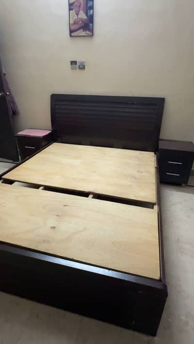 Double bed in good condition