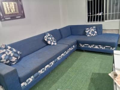 L shaped sofa, just like new, very big in size.