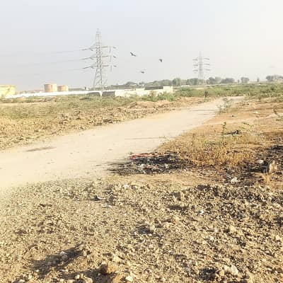 Gulshan-E-Benazir Township Scheme Port Qasim Authority Karachi block F non development Area