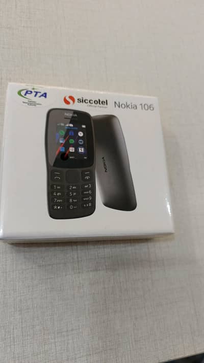 Nokia 106 Dual Sim Box Pack Mobile