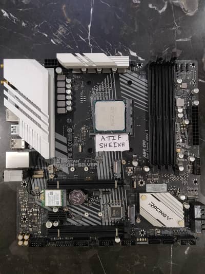 Biostar B550M-Silver WiFi 6 + Ryzen 5600 (8 months warranty)