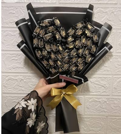 customised baskets & bouquet are available treat bags