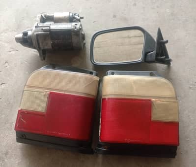 Suzuki Mehran self + back lights+ 1 mirror (RS 4500)