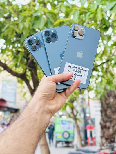 Iphone 12promax 128gb PTA Approved Battery Health 85+