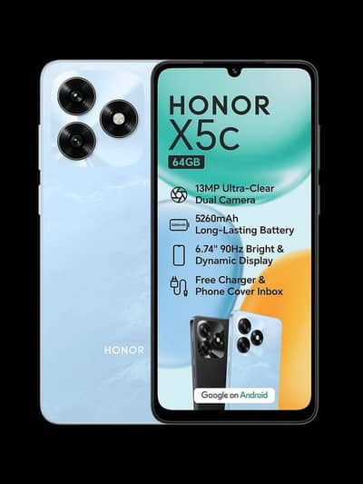 honer x5c 4,128 gb 50 mp camra phn